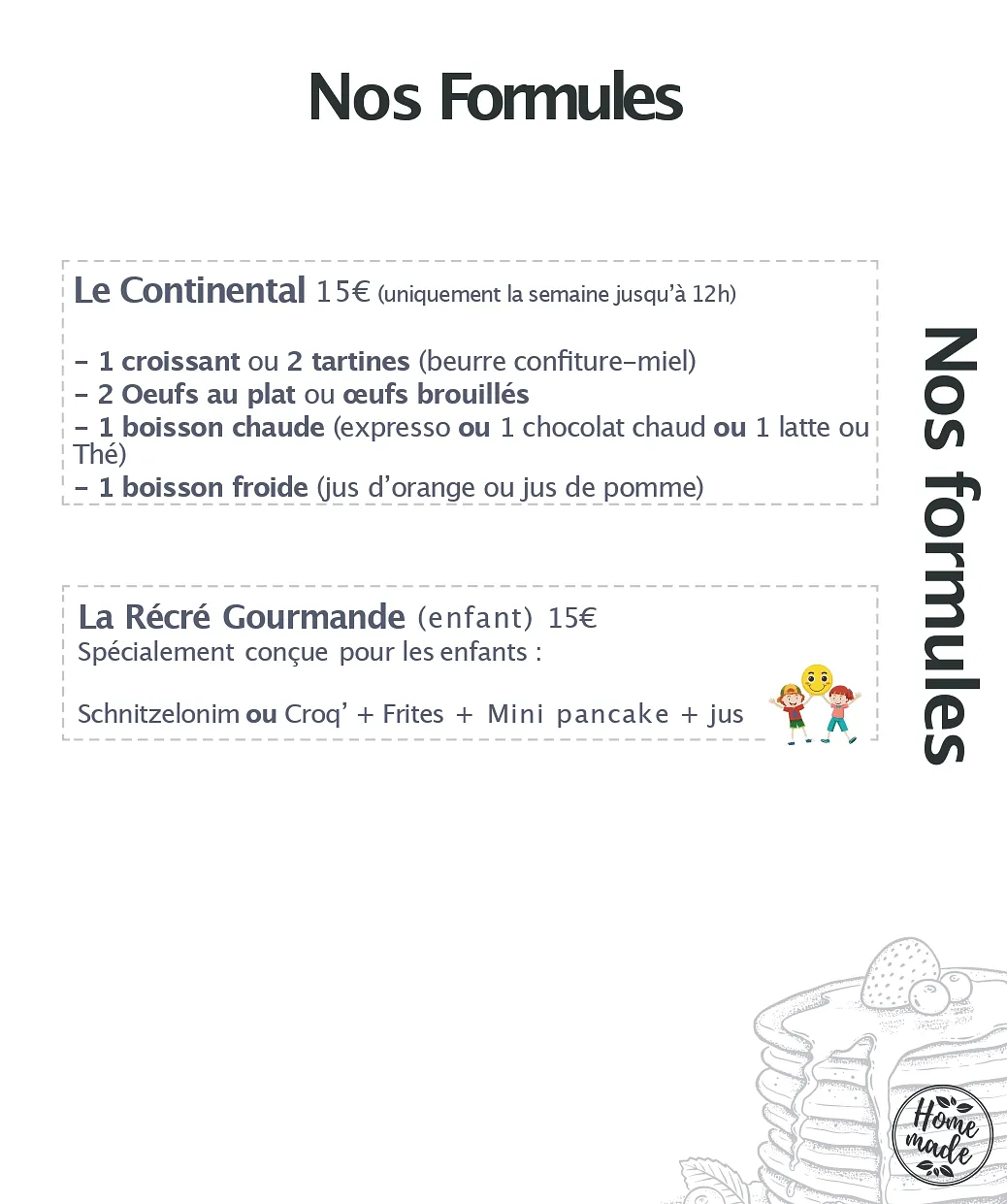 les formules